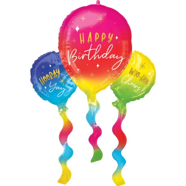 Obrázok z Fóliový balónik - Veselé balóniky Happy Birthday