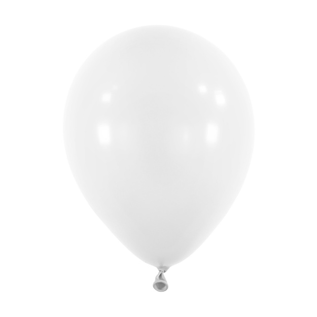 Obrázok z Balónik Standard Frosty White 30 cm, D01 - biely